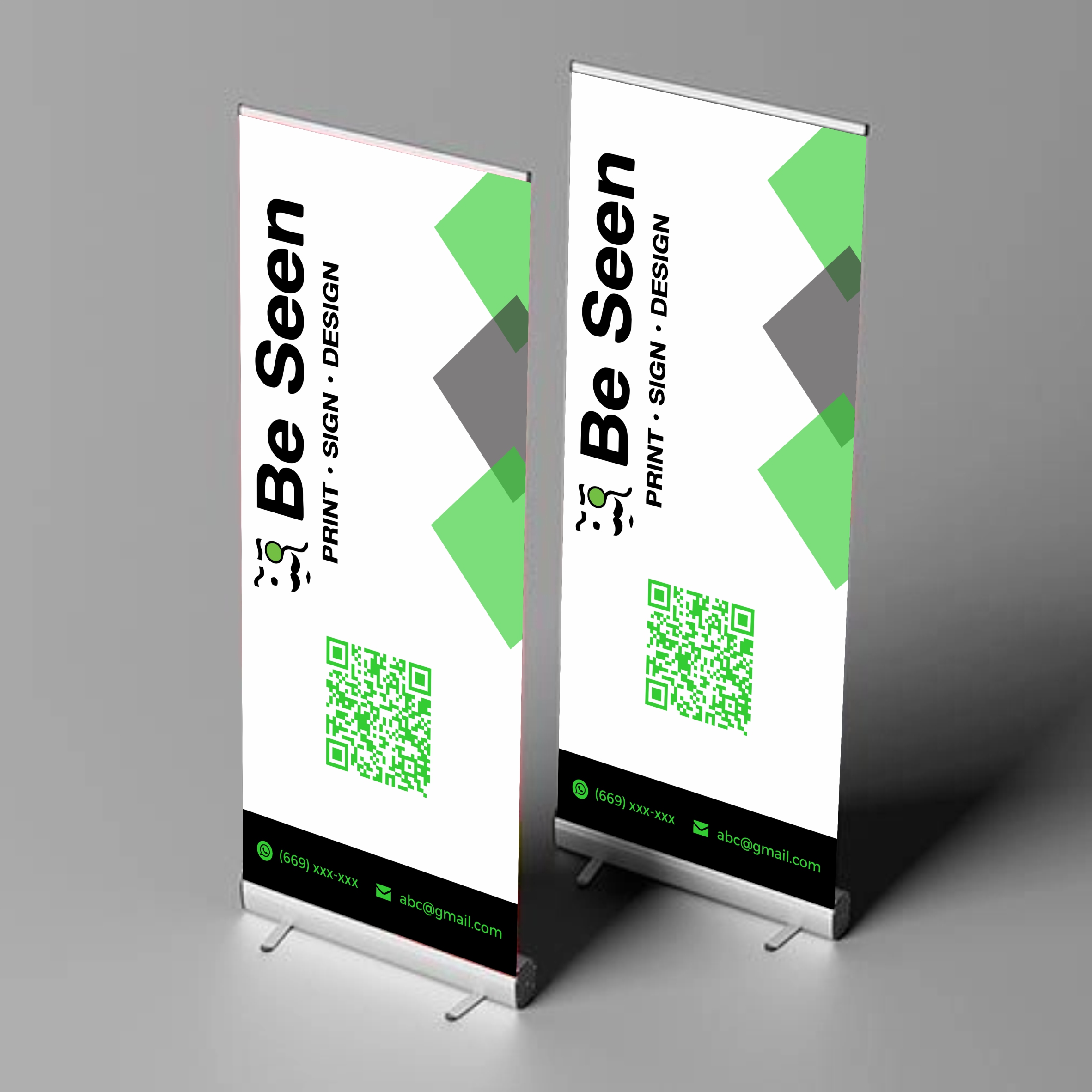 Economy Retractable Banner